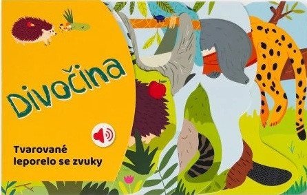 neuveden: Tvarované leporelo se zvuky Divočina