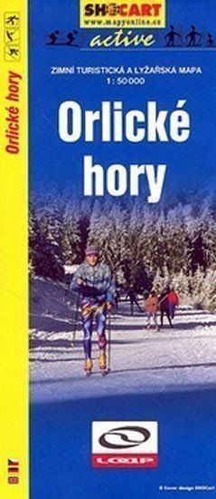 neuveden: Orlické hory - zimní mapa