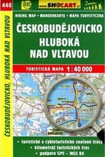 neuveden: SC 440 Českobudějovicko, Hluboká nad Vltavou 1:40 000