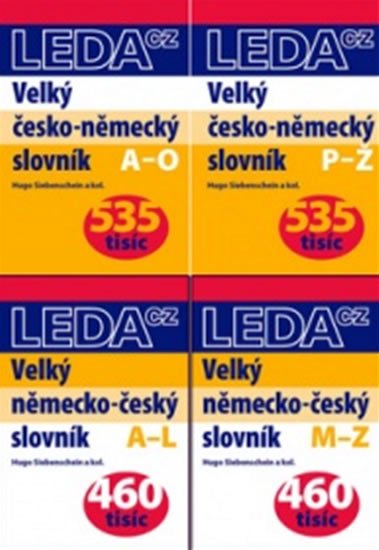 kolektiv autorů: Velký ČN-NČ slovník - sada 4 knih