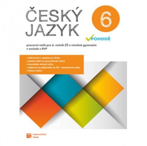 neuveden: Český jazyk v pohodě 6 – pracovní sešit