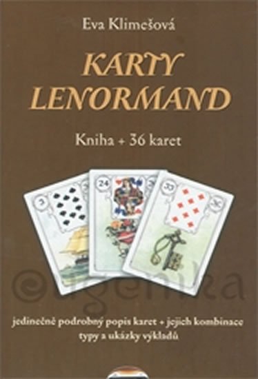 Klimešová Eva: Karty Lenormand - krabička Klimešová Eva: Karty Lenormand - krabička