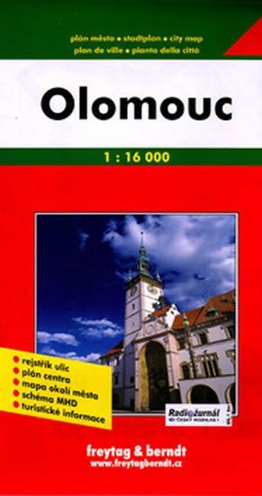 neuveden: Olomouc 1:16000 - měkká (automapa)