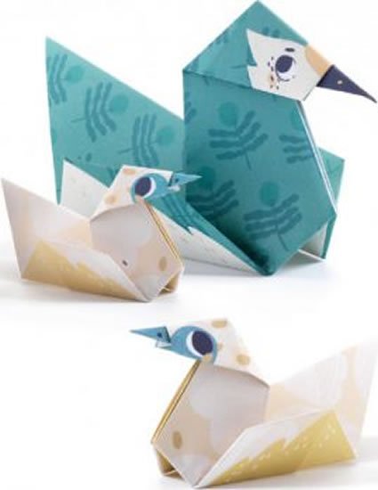 neuveden: Origami sada Djeco - Zvířecí rodinky