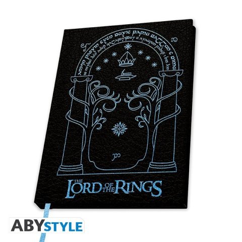 -: Pán prstenů Zápisník A5 Premium Doors of Durin