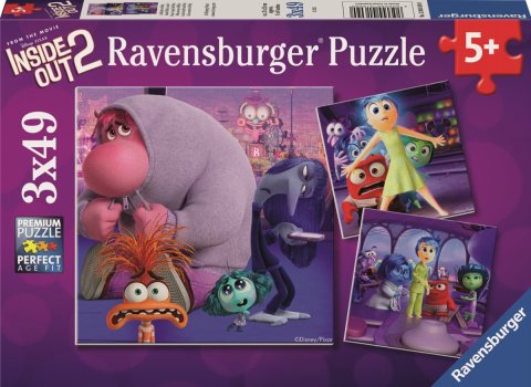 neuveden: Puzzle V hlavě 2 3x49 dílků