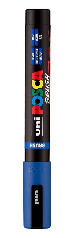 neuveden: Posca popisovač PC-5BR - modrý 1 - 4 mm