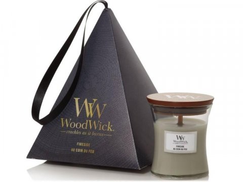 neuveden: WoodWick Dárkový set Fireside 85g 1ks