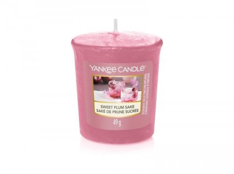 neuveden: YANKEE CANDLE Sweet Plum Sake svíčka 49g votivní