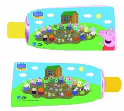 neuveden: Prasátko Peppa - Penál s ořezávátkem -žlutý