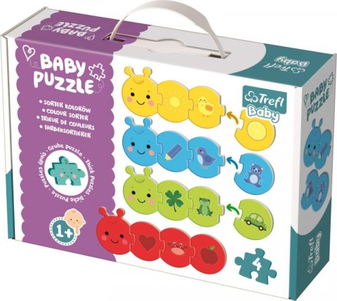 neuveden: Trefl Puzzle Baby Barvy / 4x4 dílky