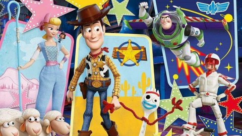 neuveden: Puzzle Supercolor Toy Story 4 104 dílků