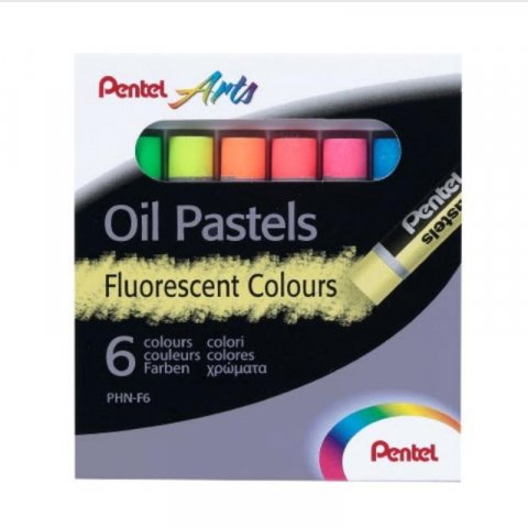 neuveden: Olejové pastely Pentel Artist - Fluorescentní