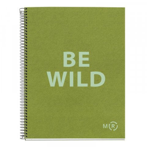 neuveden: Blok Be Eco A4 linkovaný - Olive