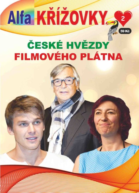 : Křížovky 2/2026 - České hvězdy filmového plátna