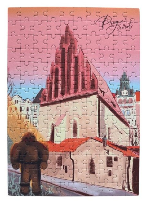 : Be Nice Puzzle Prague Secrets Golem a Staronová synagoga