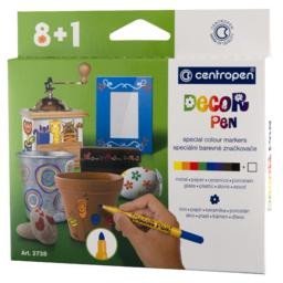 neuveden: Centropen Decor pen 2738 (8+1 ks)