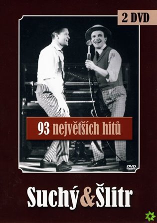 Suchý Jiří: 2DVD Jiří Suchý & Jiří Šlitr - 93 největších hitů
