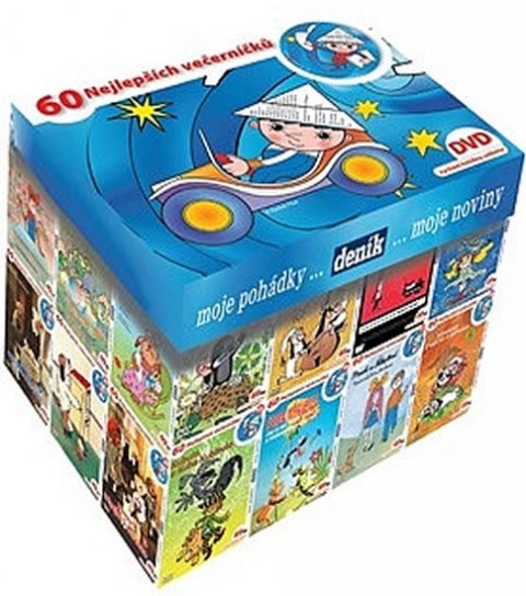 kolektiv autorů: Večerníčkový BOX DVD - kolekce 60 večerníčků na DVD kolektiv autorů: Večerníčkový BOX DVD - kolekce 60 večerníčků na DVD