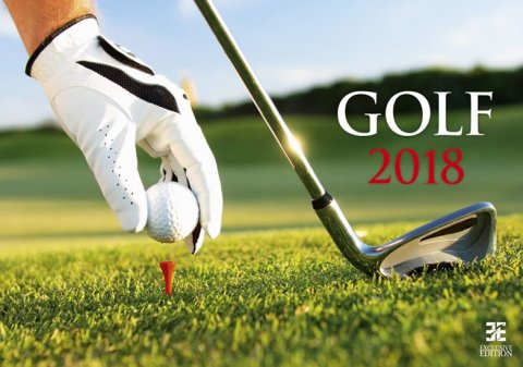 neuveden: Kalendář nástěnný 2018 - Golf/Exclusive