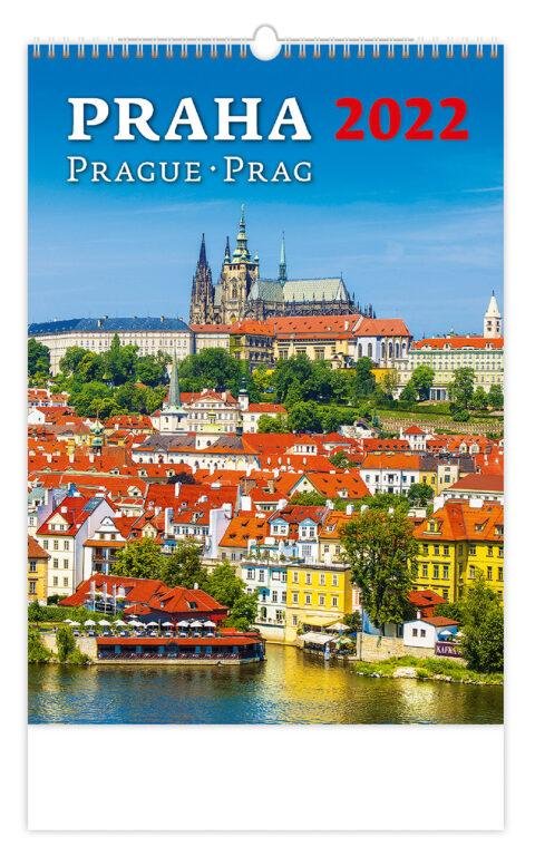 neuveden: Kalendář nástěnný 2022 - Praha/Prague/Prag neuveden: Kalendář nástěnný 2022 - Praha/Prague/Prag