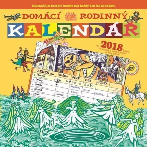 Cífková Petra: Domácí rodinný kalendář 2018
