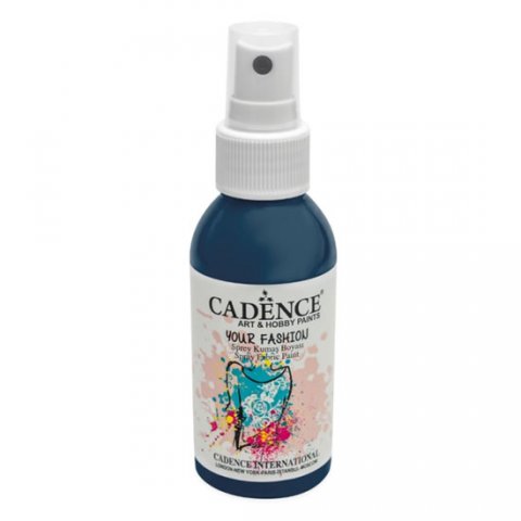 neuveden: Textilní sprej Cadence - petrolejová modrá / 100 ml