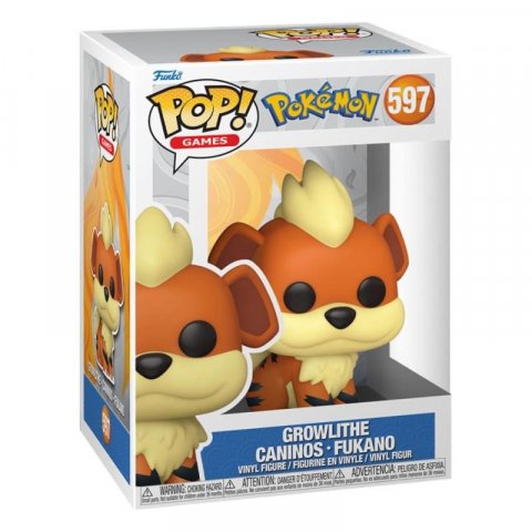 neuveden: Funko POP Games: Pokémon - Growlith #597