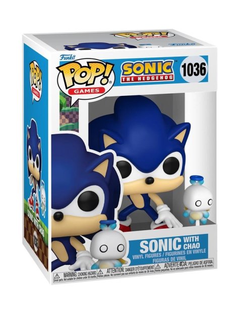 neuveden: Funko POP Games: Sonic - Sonic with Chao #1036