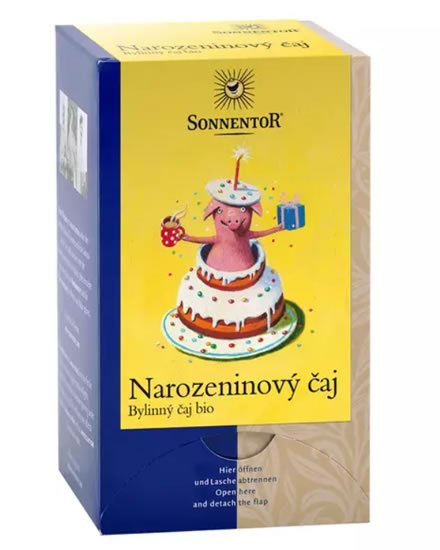 neuveden: Sonnentor - Narozeninový čaj bio porconaný 27g