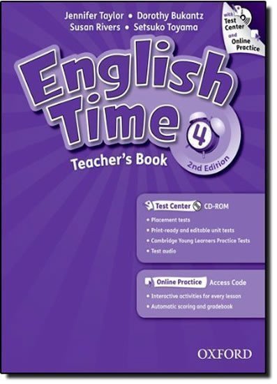 Taylor Jennifer: English Time 4 Teacher´s Book + Test Center CD-ROM and Online Practice Pack