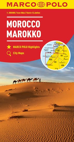 neuveden: Maroko/mapa 1:800T MD(ZoomSystem)