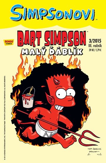 Groening Matt: Simpsonovi - Bart Simpson 03/15 - Malý ďáblík Groening Matt: Simpsonovi - Bart Simpson 03/15 - Malý ďáblík
