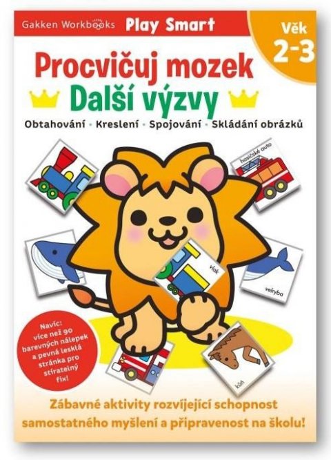 neuveden: Procvičuj mozek Další výzvy Věk 2–3