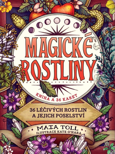 Toll Maia: Magické rostliny - Kniha a 36 karet (lesklé)