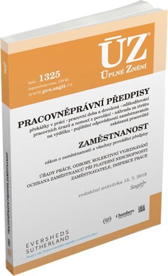 neuveden: ÚZ 1325 Pracovněprávní předpisy