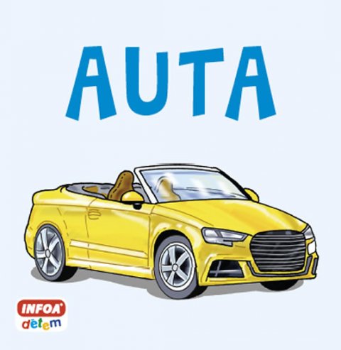 neuveden: Auta - Čtvercové leporelo neuveden: Auta - Čtvercové leporelo