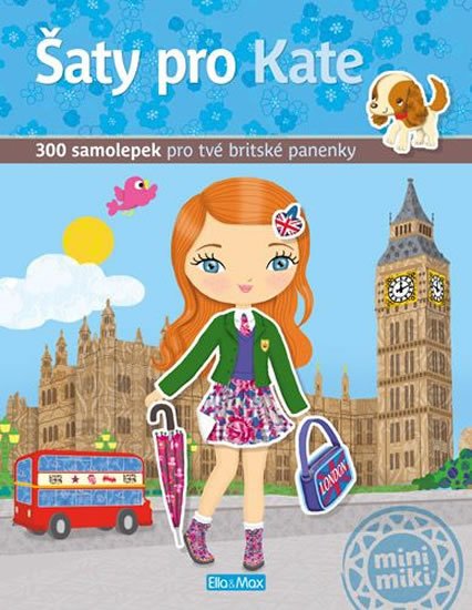 neuveden: Šaty pro Kate - kniha samolepek neuveden: Šaty pro Kate - kniha samolepek