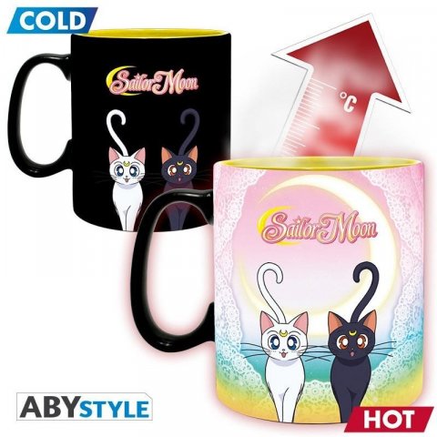 neuveden: Sailor Moon Keramický hrnek měnící 460 ml - Group