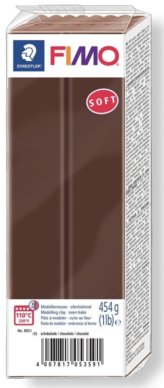 neuveden: FIMO soft 454 g - čokoládová