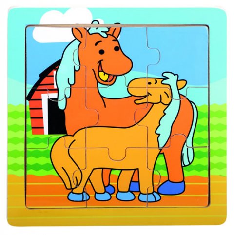 neuveden: Puzzle koníci neuveden: Puzzle koníci