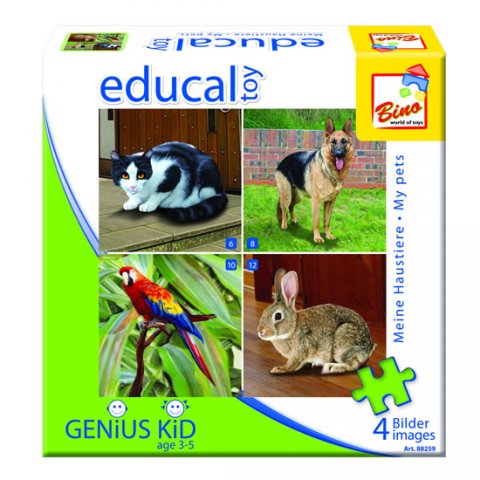 neuveden: Puzzle - Domácí mazlíčci