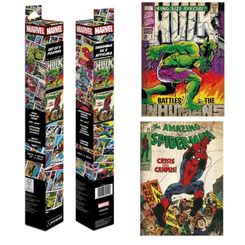 neuveden: Marvel Comics set plakátů 2ks