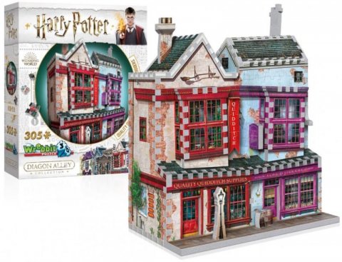 neuveden: Puzzle 3D Harry Potter: Prvotřídní potřeby pro famfrpál a Slug  Jiggers Apo