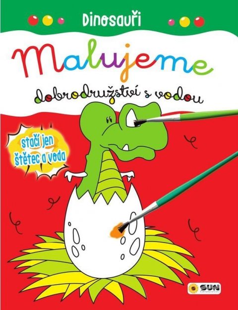 neuveden: Dinosauři - Malujeme dobrodružství s vodou