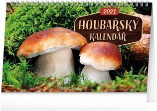 neuveden: Kalendář 2021 stolní: Houbař, 23,1 × 14,5 cm
