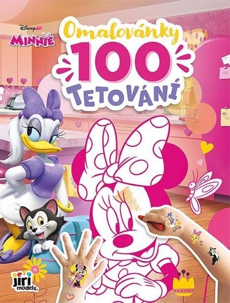 -: Minnie - Omalovánky a 100 tetování