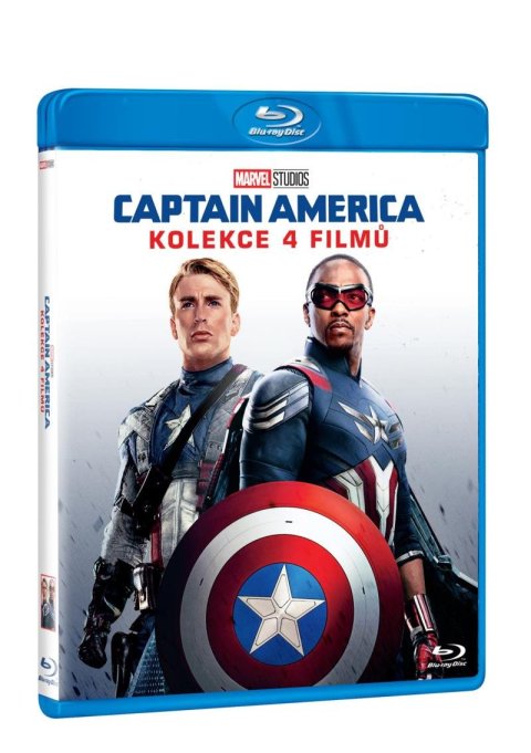 neuveden: Captain America kolekce 1.-4. 4BD neuveden: Captain America kolekce 1.-4. 4BD