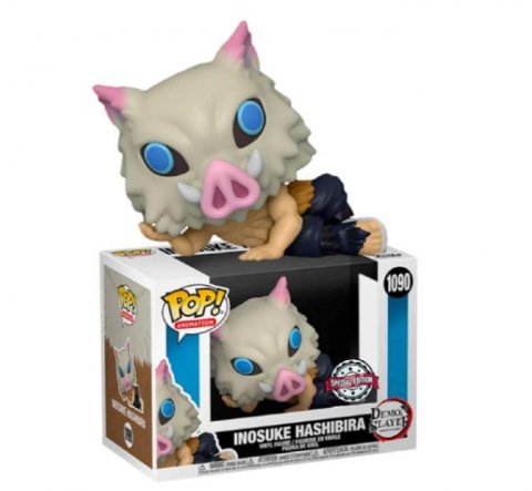 neuveden: Funko POP Animation: DemonSlayer - Inosuke Hashibira (exclusive special edi