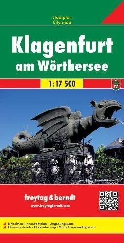 neuveden: PL 19 Klagenfurt am Wörthersee 1:17 500 / plán města